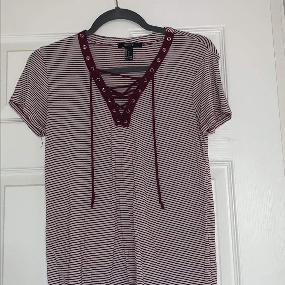 3 for $15⚡️Forever 21 Tie Up Tee